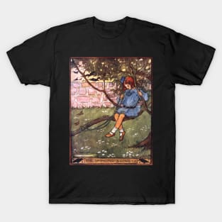 The Swinging Bough by Florence Harrison T-Shirt